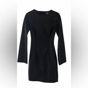 H&M Classic Black Long Sleeve Dress